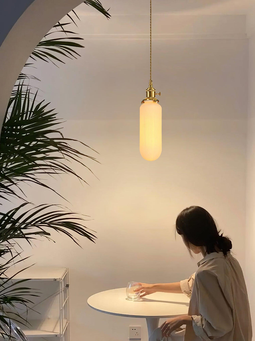 Faldenis Ceramic Pendant Light-Moonnatur