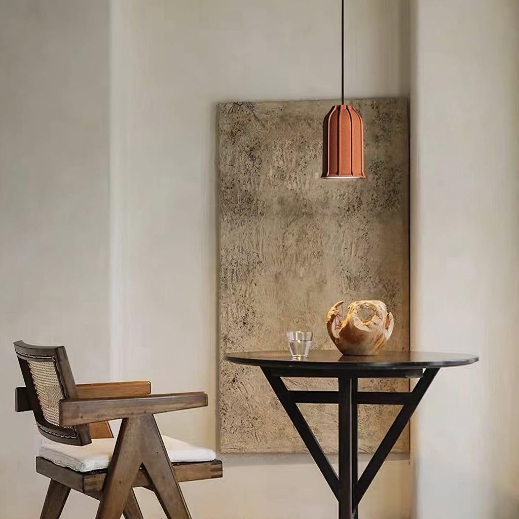 Rosiel Cement Pendant Light-Moonnatur