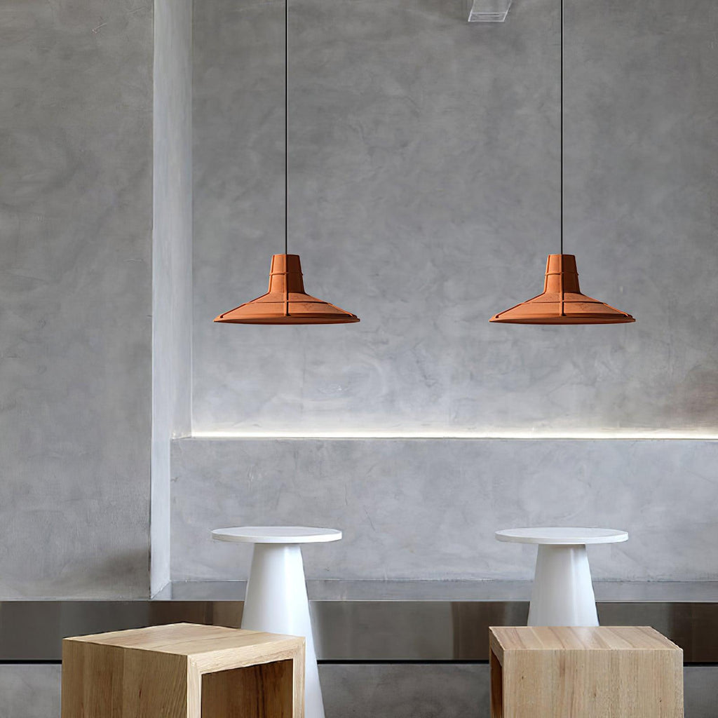 Rosiel Cement Pendant Light-Moonnatur