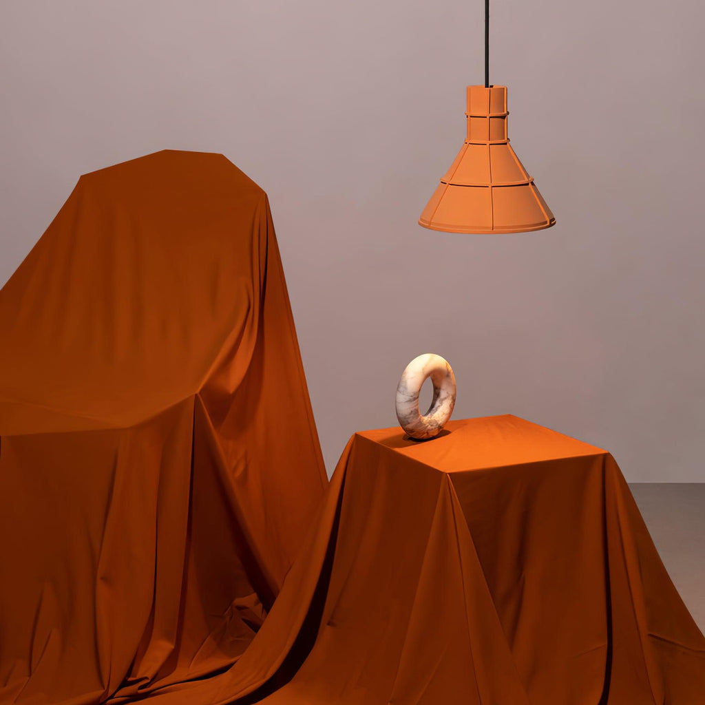 Rosiel Cement Pendant Light-Moonnatur