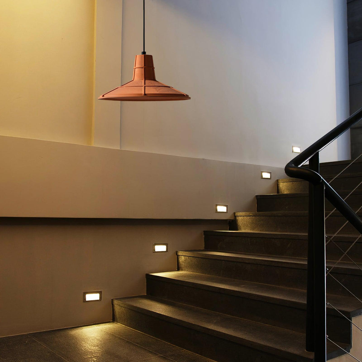 Rosiel Cement Pendant Light-Moonnatur