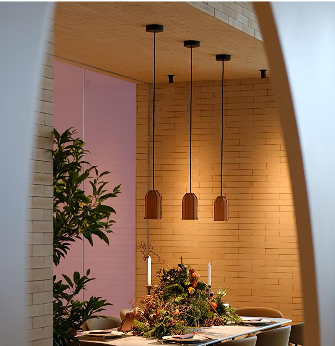 Rosiel Cement Pendant Light-Moonnatur