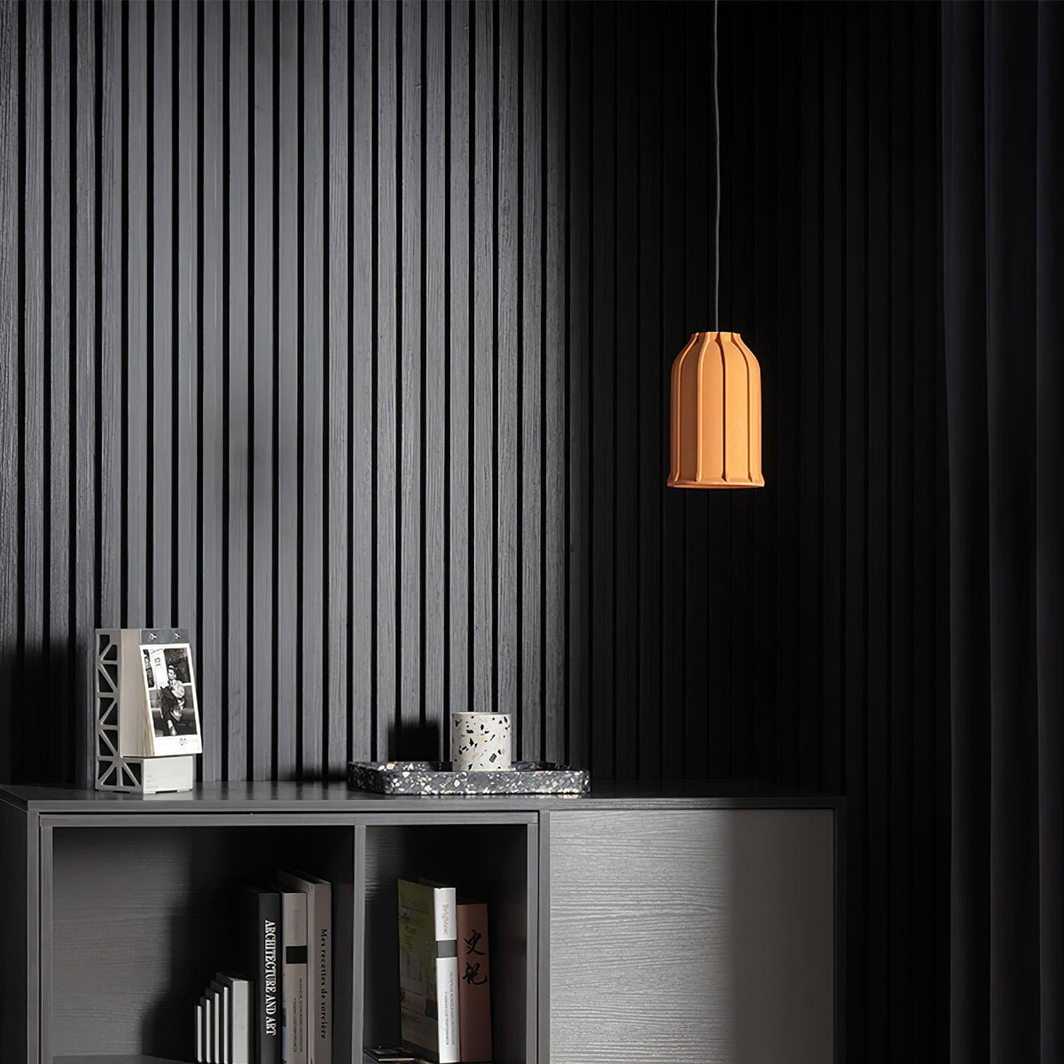 Rosiel Cement Pendant Light-Moonnatur