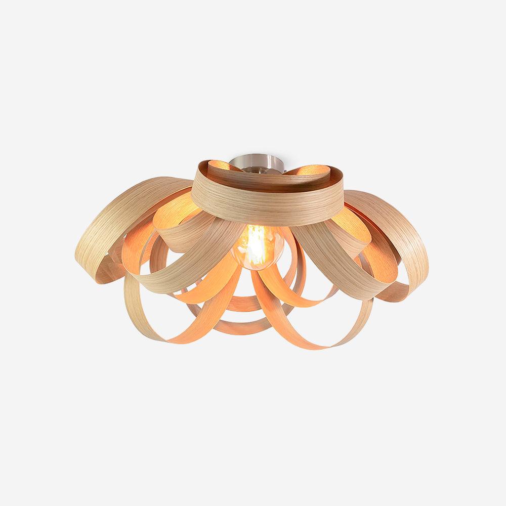 Ambelgrove Wood Ceiling Light-Moonnatur