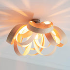 Ambelgrove Wood Ceiling Light-Moonnatur