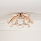 Ambelgrove Wood Ceiling Light-Moonnatur