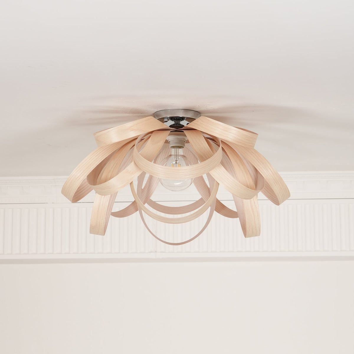 Ambelgrove Wood Ceiling Light-Moonnatur