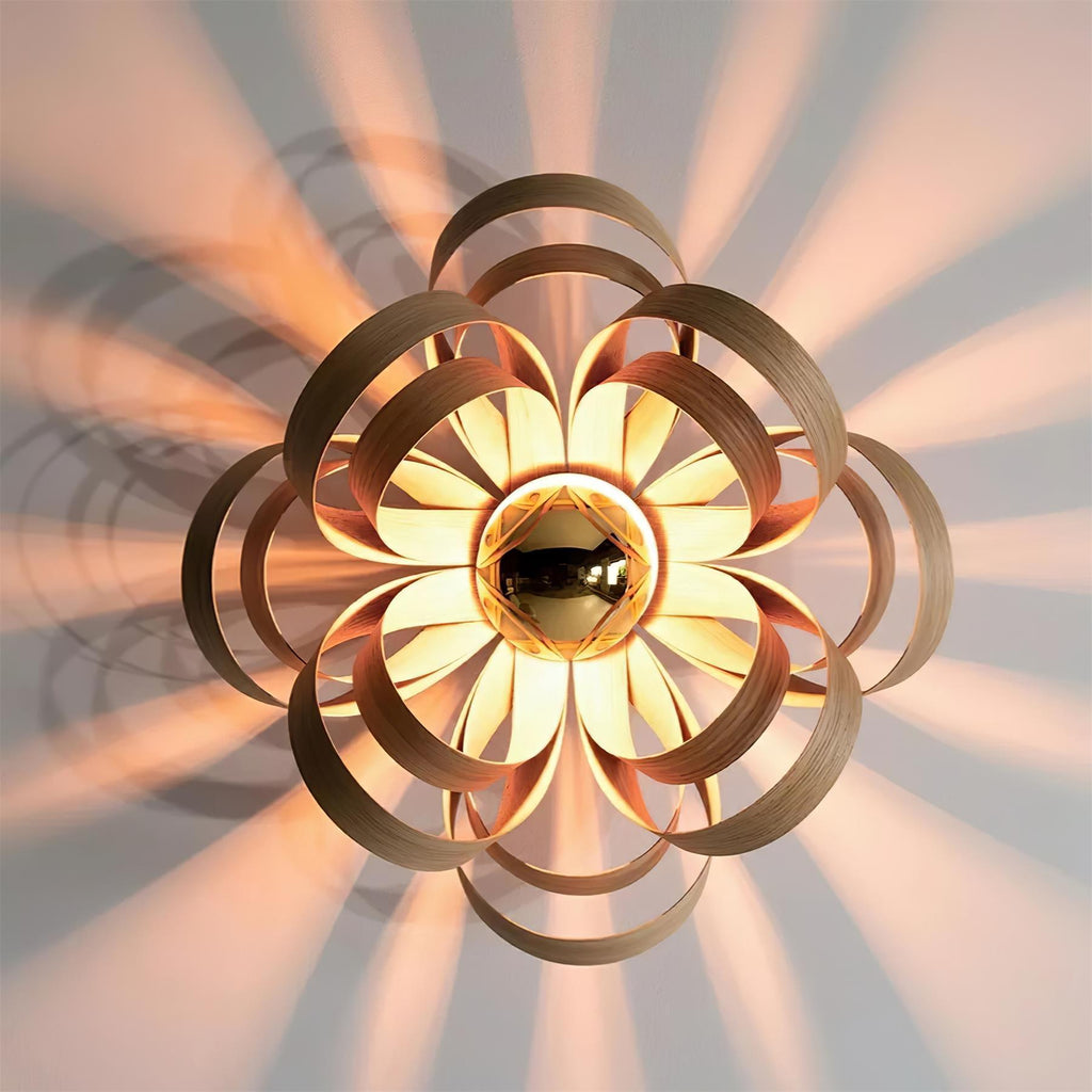 Ambelgrove Wood Ceiling Light-Moonnatur