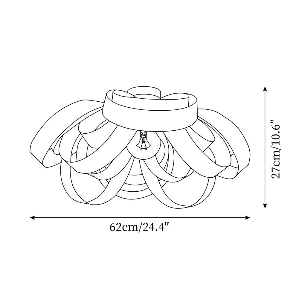 Ambelgrove Wood Ceiling Light-Moonnatur