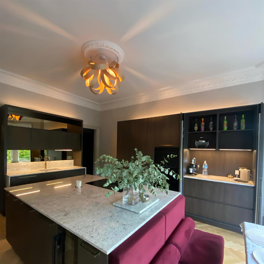 Ambelgrove Wood Ceiling Light-Moonnatur