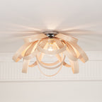 Ambelgrove Wood Ceiling Light-Moonnatur