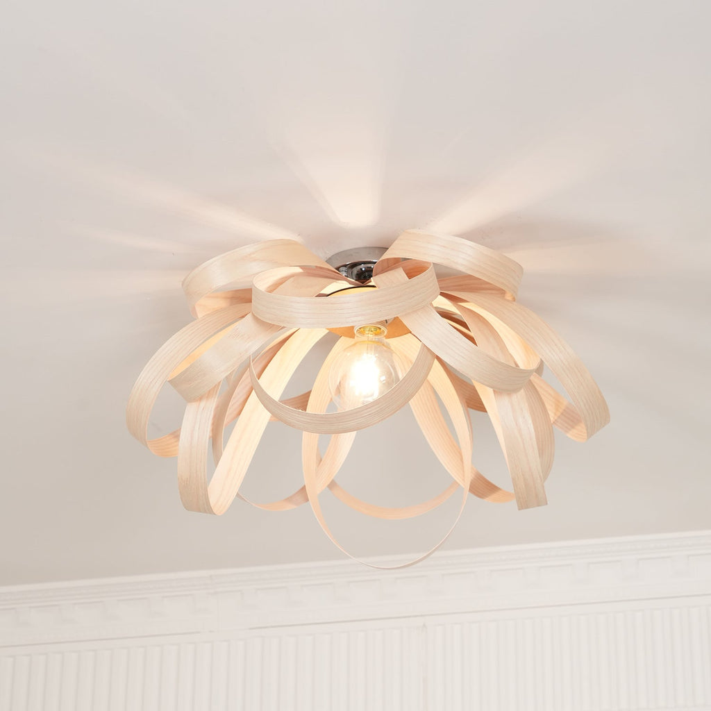 Ambelgrove Wood Ceiling Light-Moonnatur