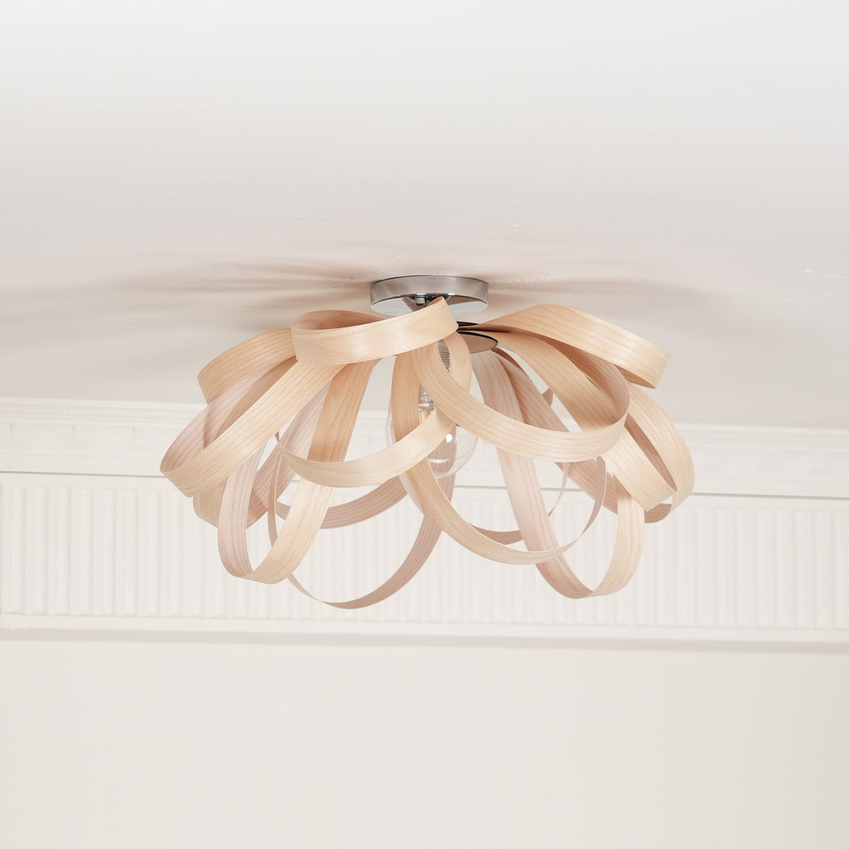 Ambelgrove Wood Ceiling Light-Moonnatur