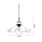 Kenrenhill Glass Pendant Light-Moonnatur