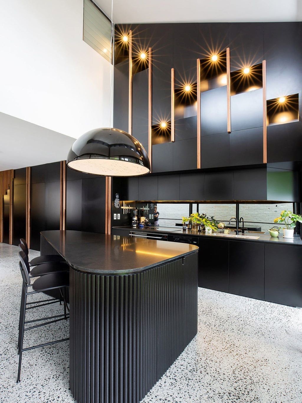 Zamoria Plaster Pendant Lamp-Moonnatur
