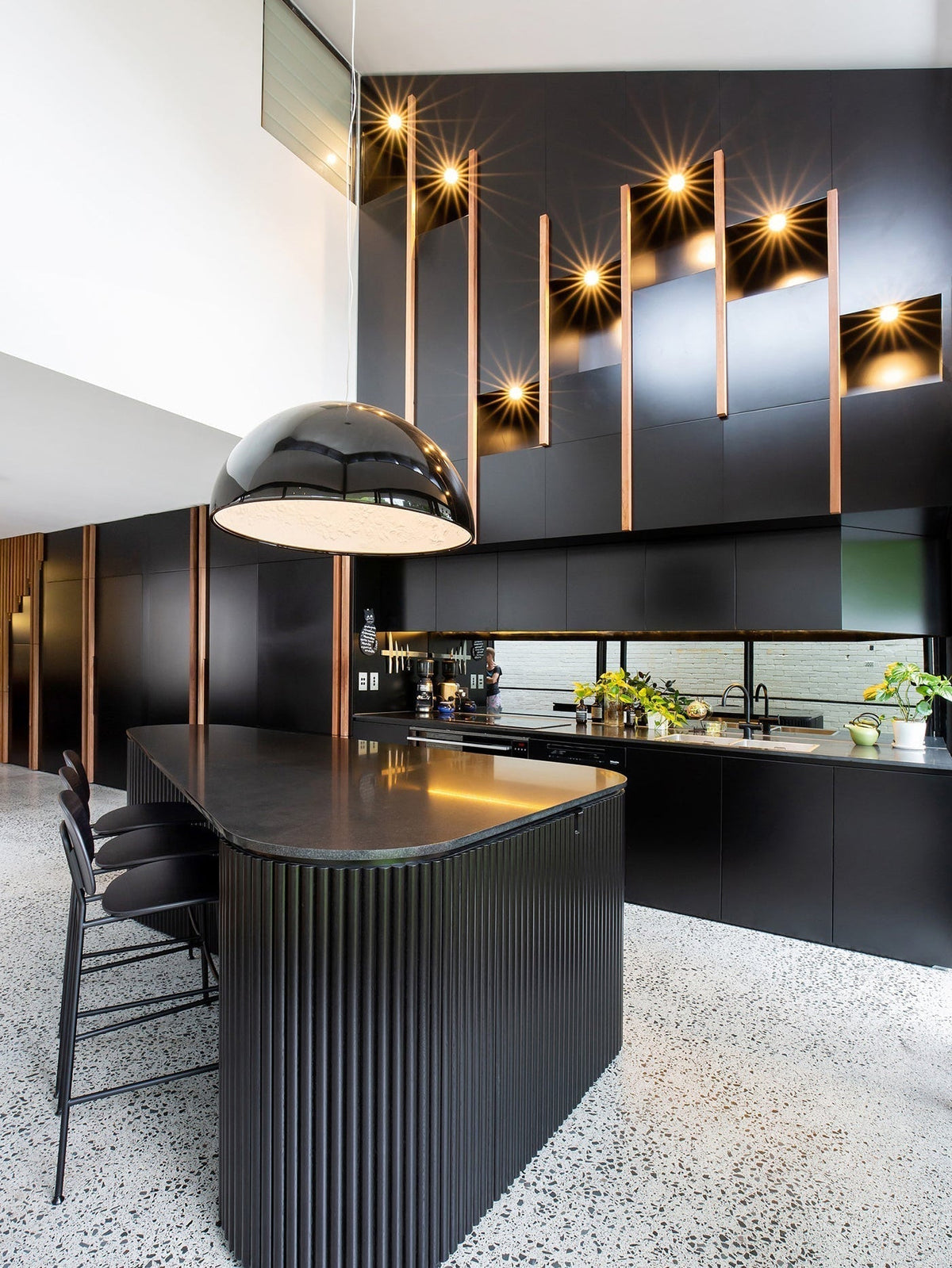 Zamoria Plaster Pendant Lamp-Moonnatur