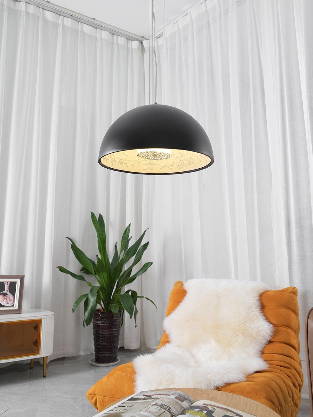 Zamoria Plaster Pendant Lamp-Moonnatur