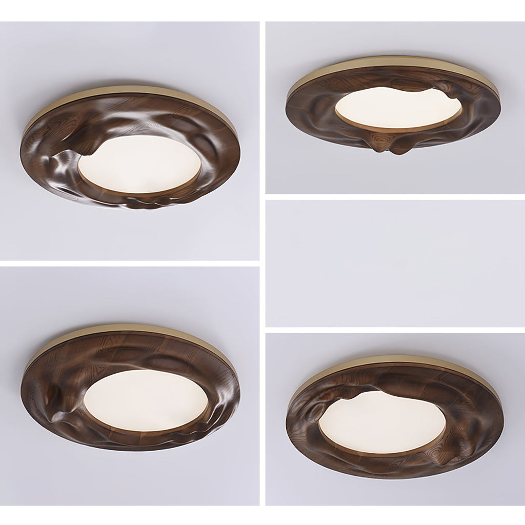 Kirelle Wood Ceiling Light-Moonnatur