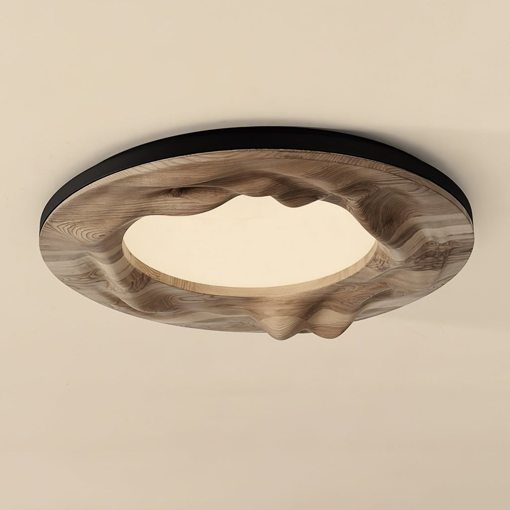 Kirelle Wood Ceiling Light-Moonnatur