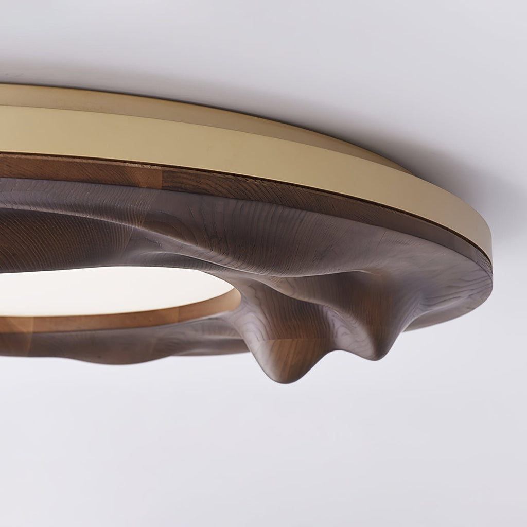 Kirelle Wood Ceiling Light-Moonnatur