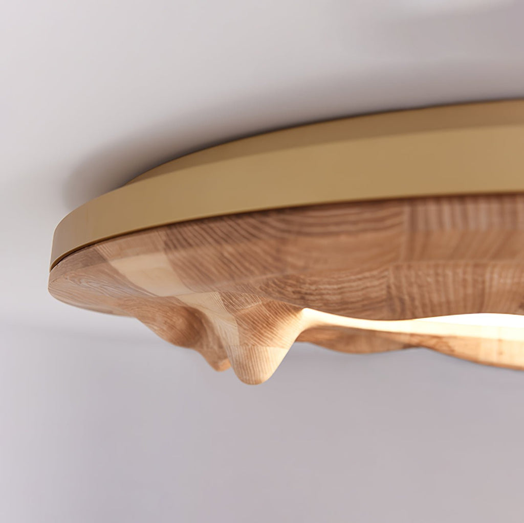 Kirelle Wood Ceiling Light-Moonnatur
