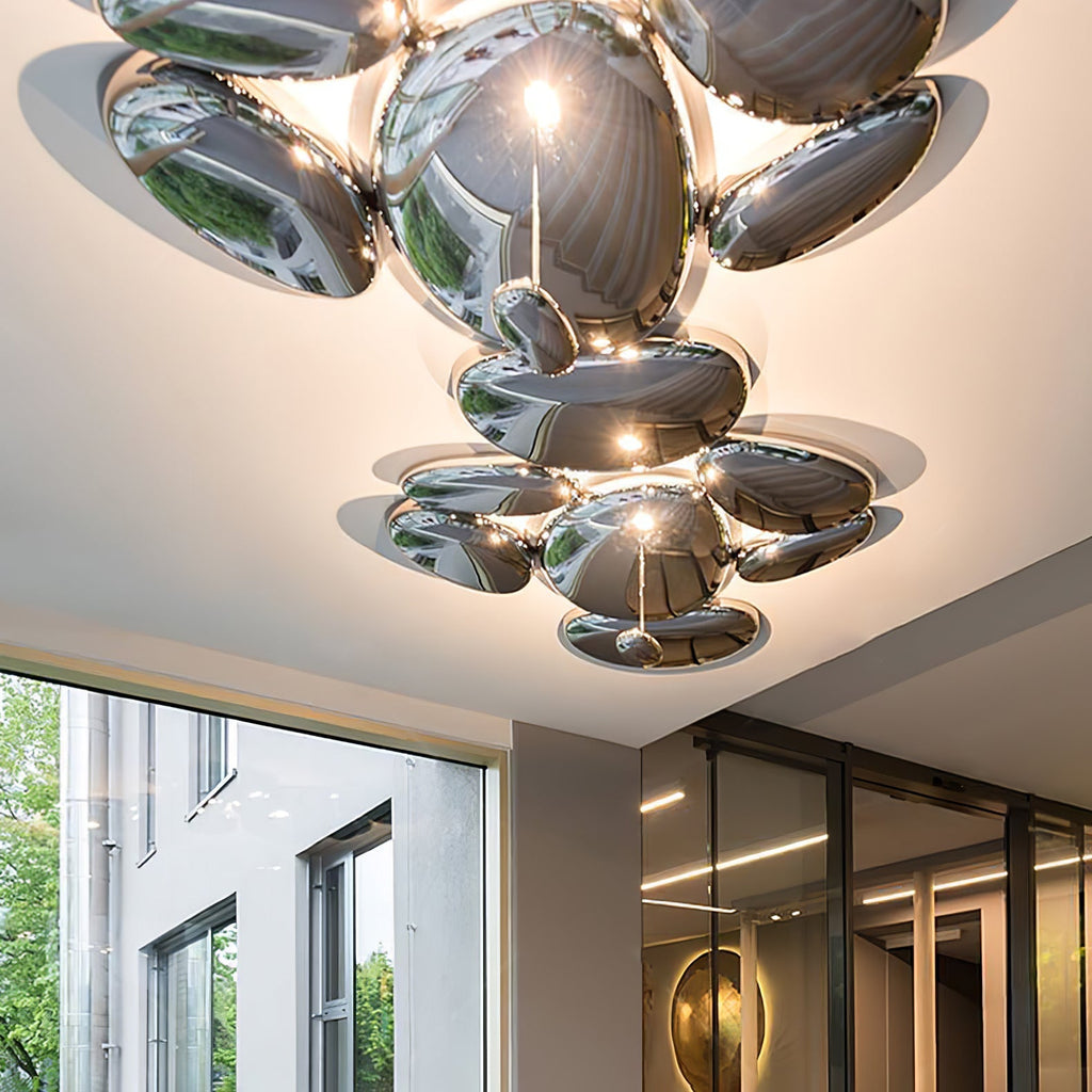 Keldelwynne Acrylic Ceiling Light-Moonnatur