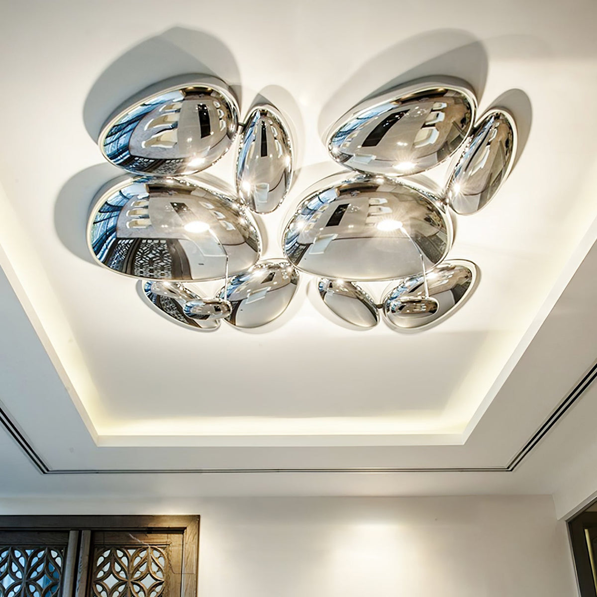 Keldelwynne Acrylic Ceiling Light-Moonnatur