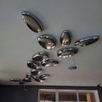 Keldelwynne Acrylic Ceiling Light-Moonnatur