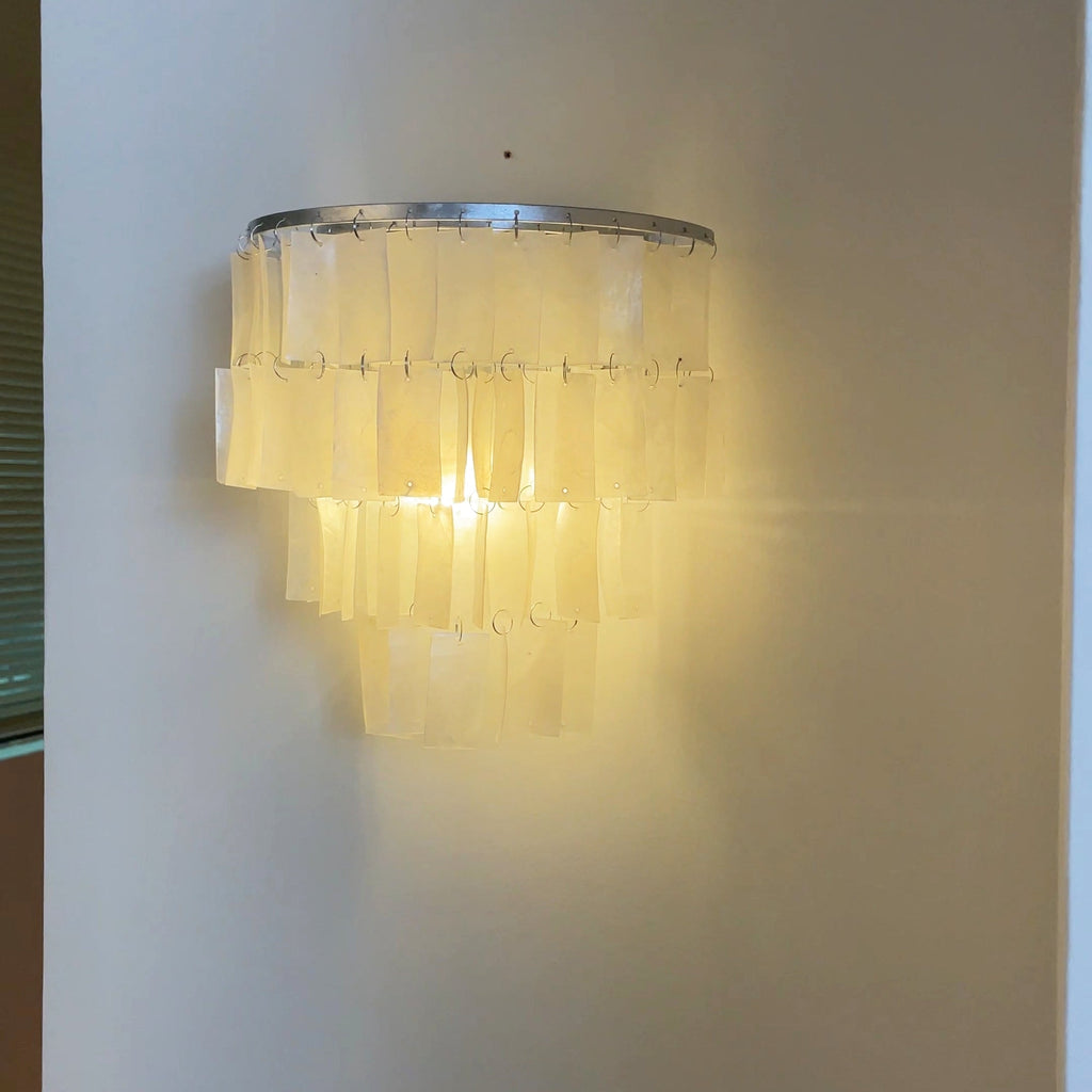 Avoneth Shell Wall Light-Moonnatur