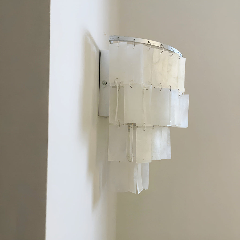 Avoneth Shell Wall Light-Moonnatur