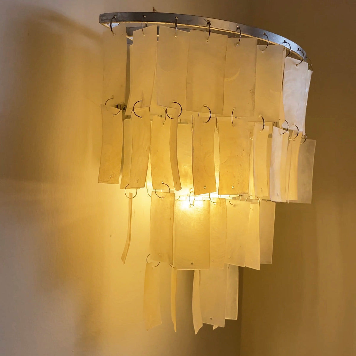 Avoneth Shell Wall Light-Moonnatur
