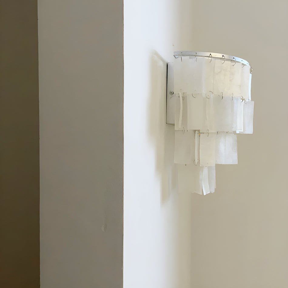 Avoneth Shell Wall Light-Moonnatur