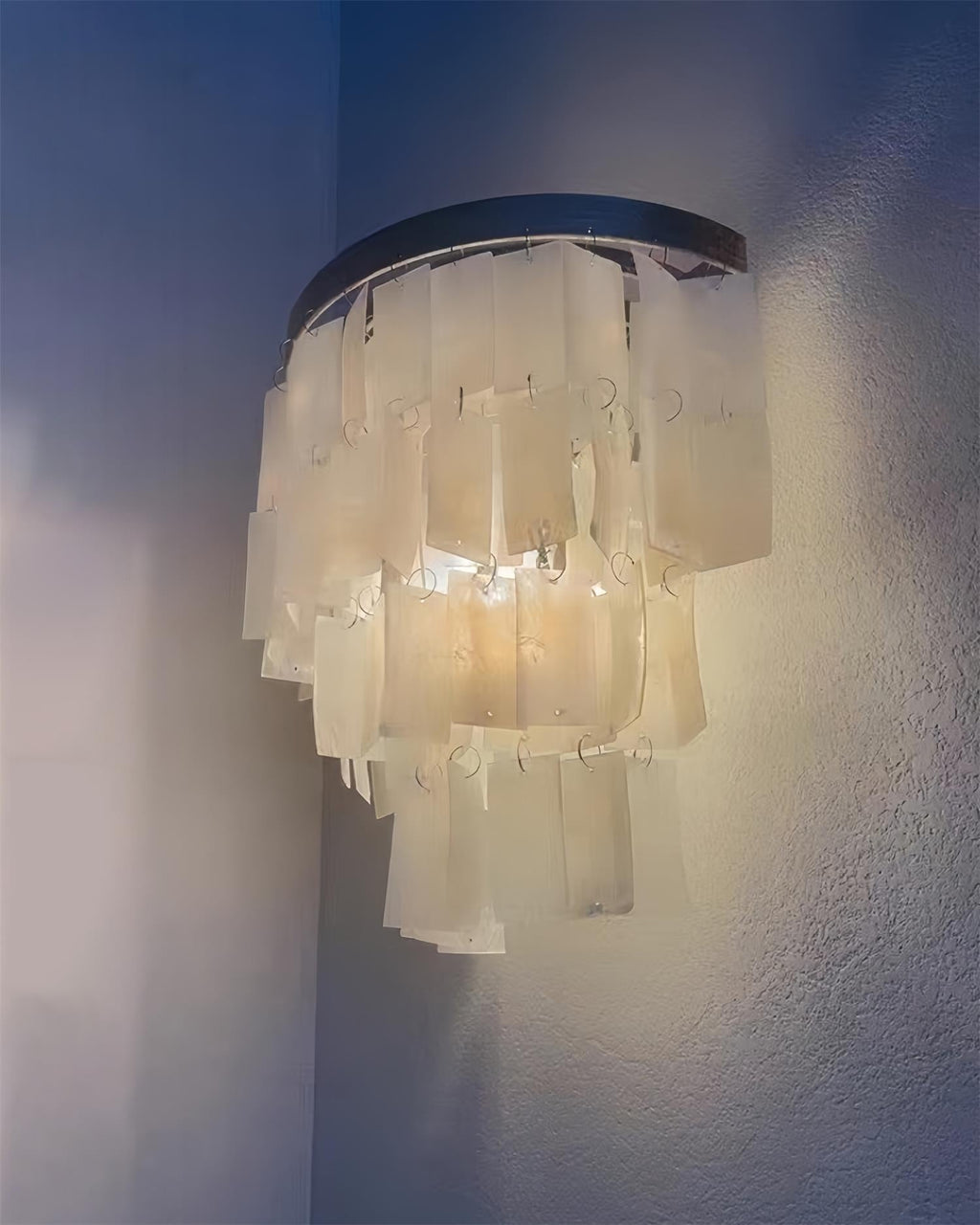 Avoneth Shell Wall Light-Moonnatur