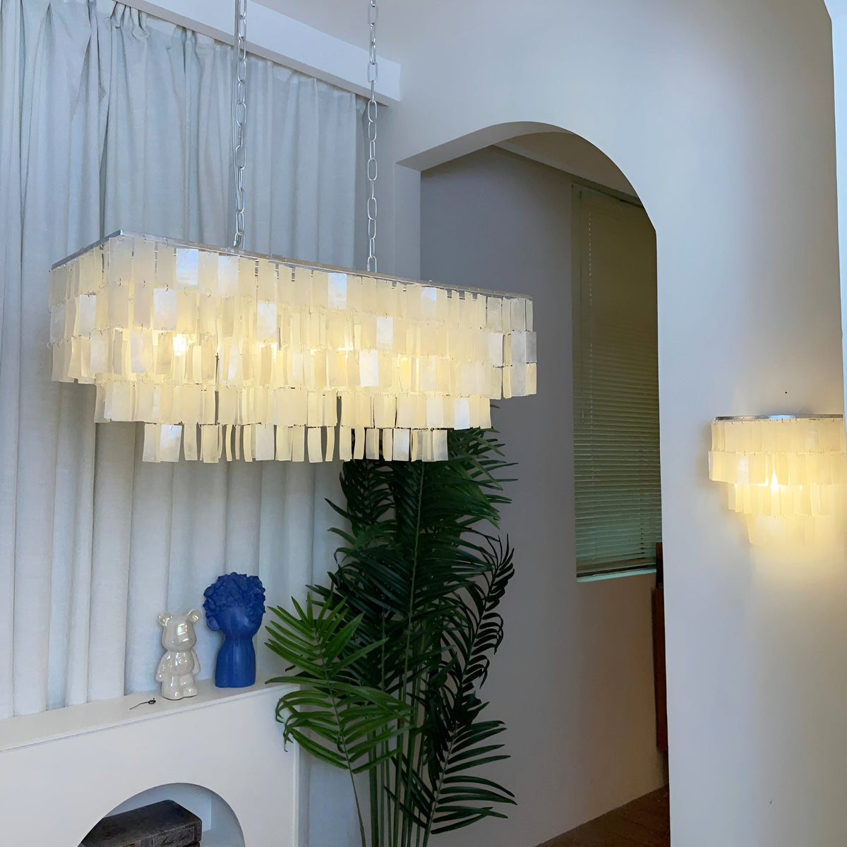 Rowenenna Shell Pendant Light-Moonnatur