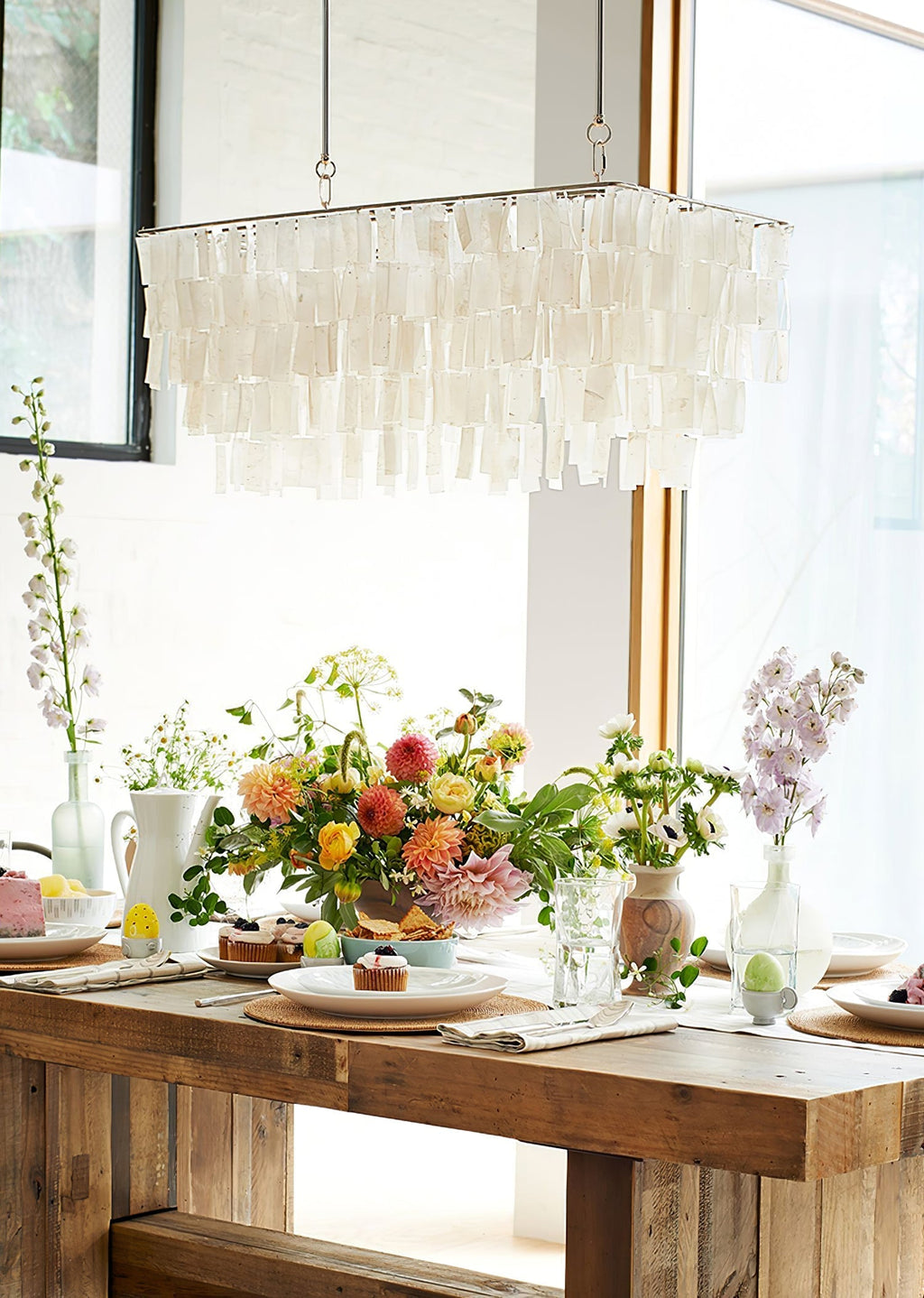 Rowenenna Shell Pendant Light-Moonnatur