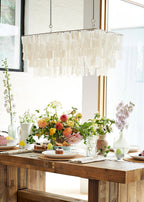 Rowenenna Shell Pendant Light-Moonnatur