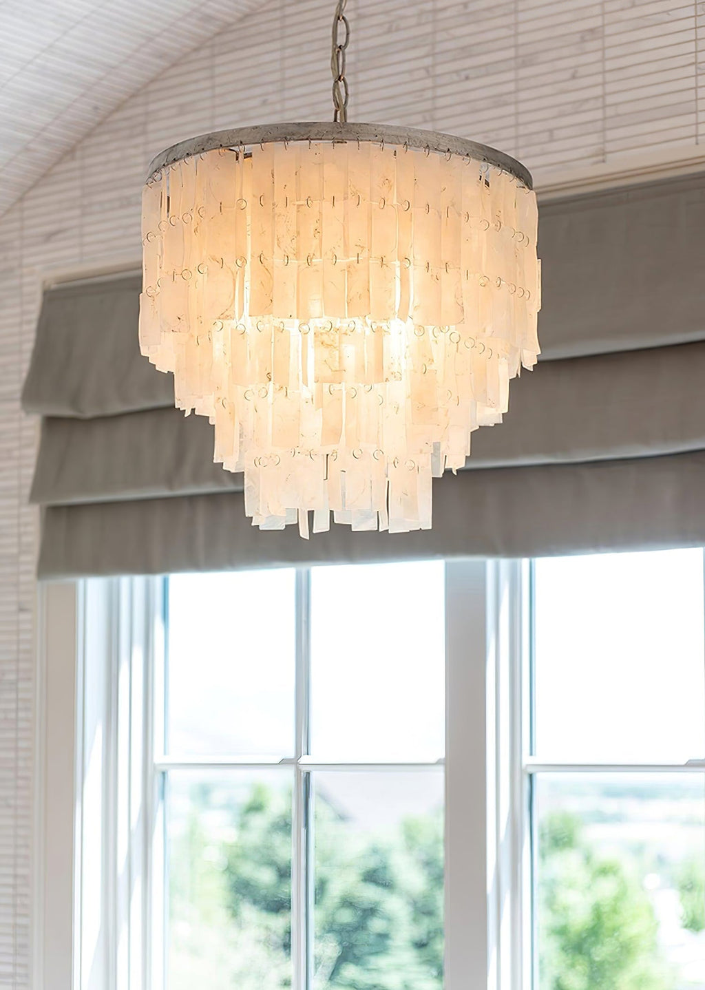 Rowenenna Shell Pendant Light-Moonnatur
