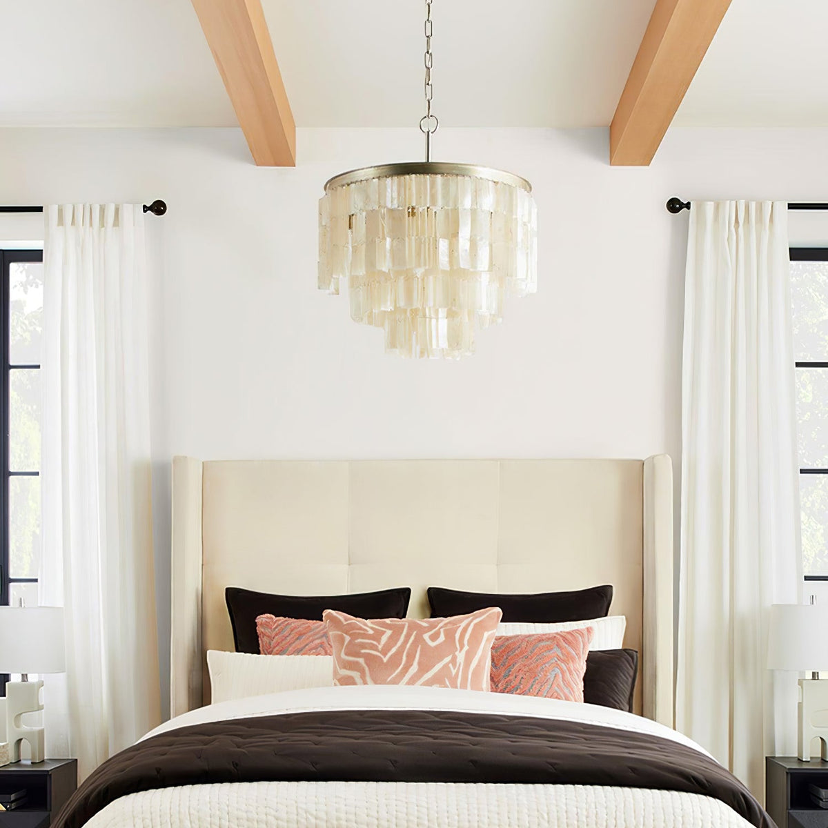 Rowenenna Shell Pendant Light-Moonnatur
