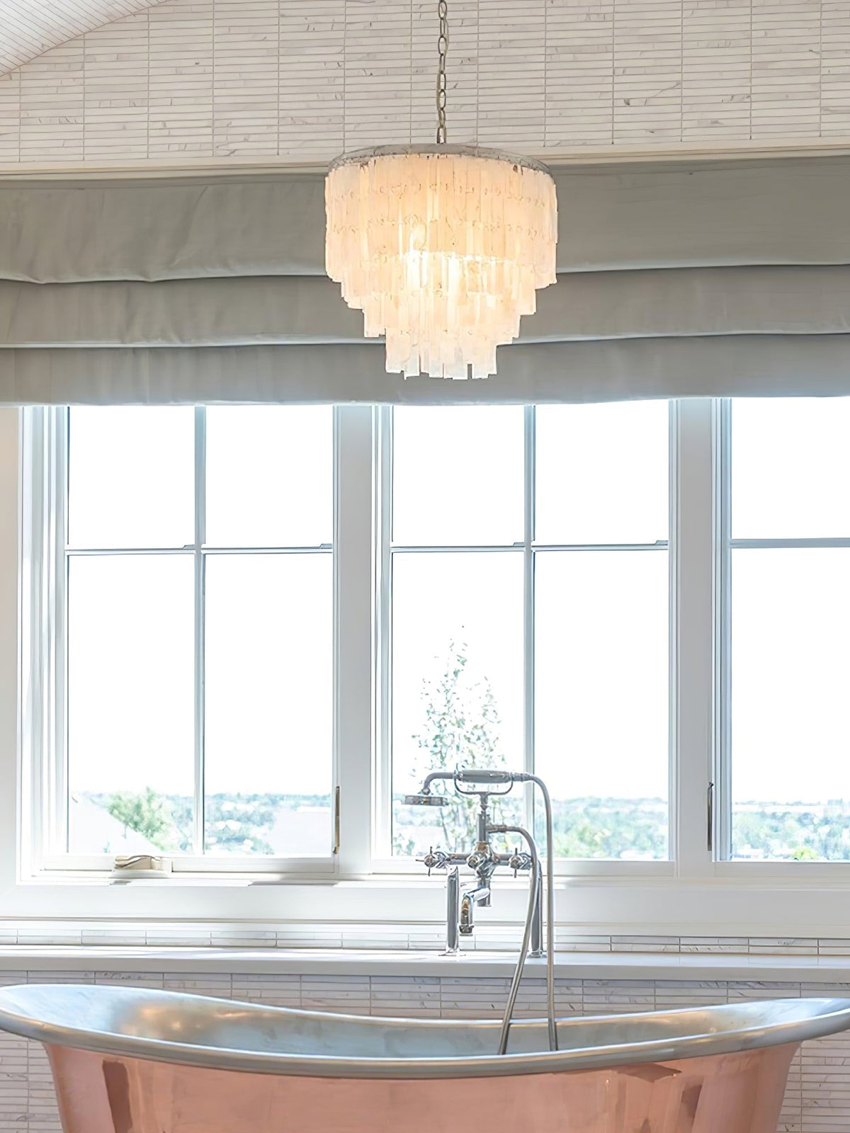 Rowenenna Shell Pendant Light-Moonnatur