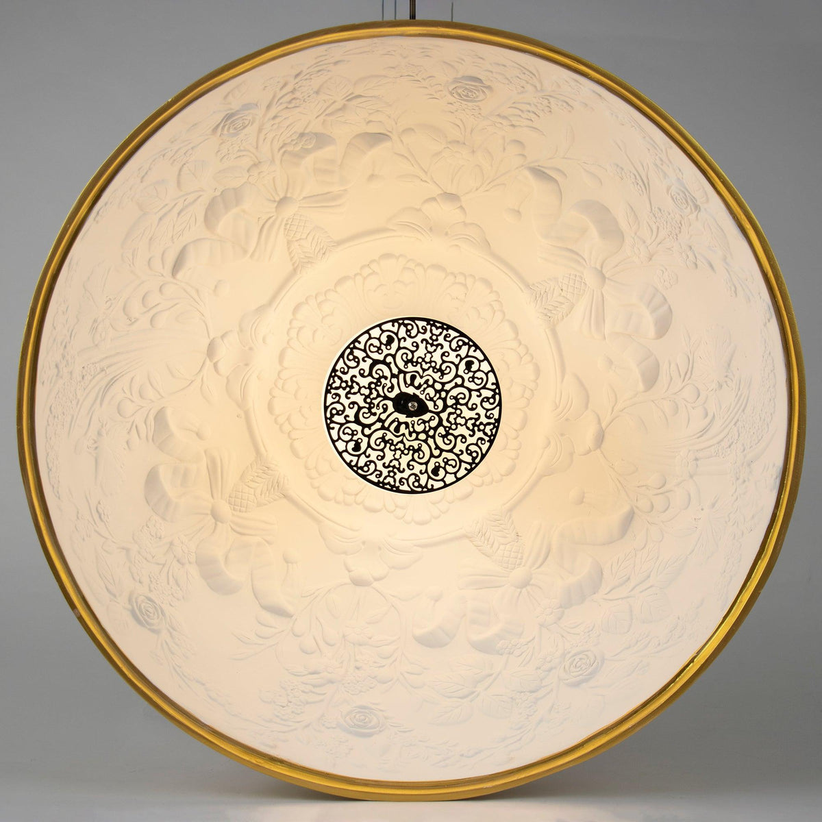 Zamoria Plaster Pendant Lamp-Moonnatur