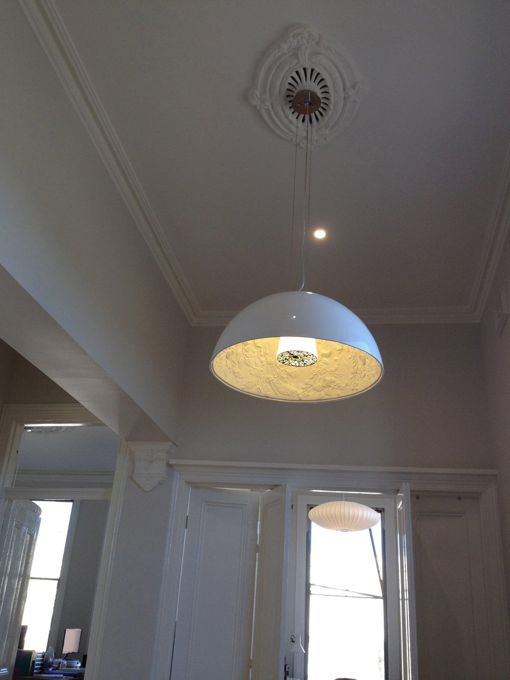 Zamoria Plaster Pendant Lamp-Moonnatur