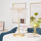 Nardenrose Glass Table Lamp-Moonnatur