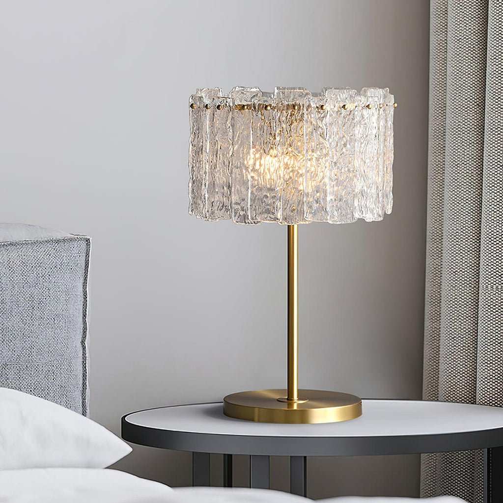 Nardenrose Glass Table Lamp-Moonnatur