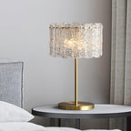 Nardenrose Glass Table Lamp-Moonnatur