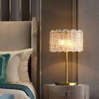 Nardenrose Glass Table Lamp-Moonnatur