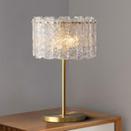 Nardenrose Glass Table Lamp-Moonnatur