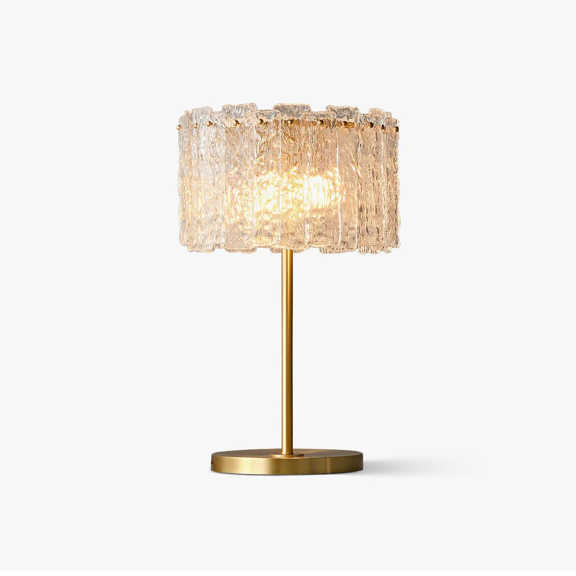 Nardenrose Glass Table Lamp-Moonnatur