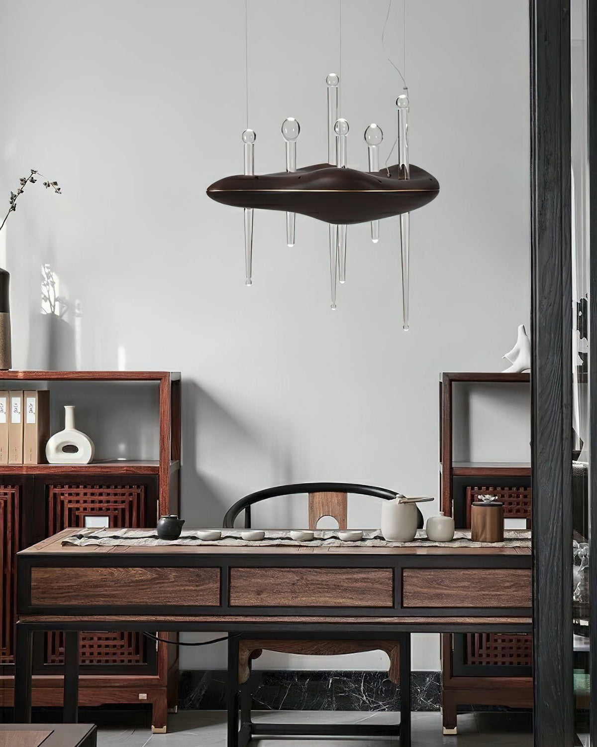 Aldricis Acrylic Pendant Light-Moonnatur