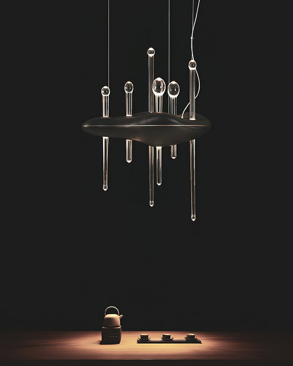 Aldricis Acrylic Pendant Light-Moonnatur
