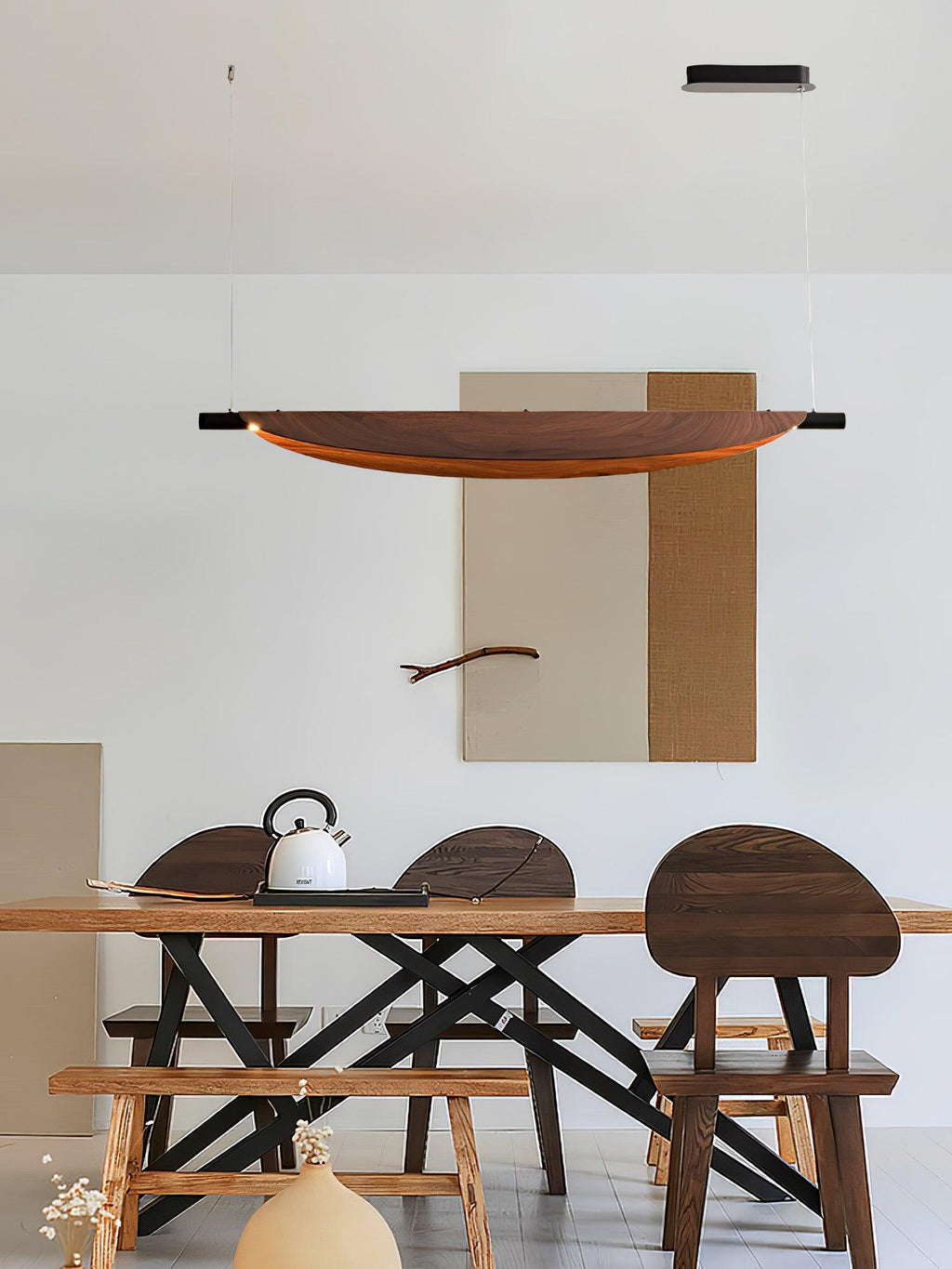 Isenena Polycarbonate Pendant Light-Moonnatur